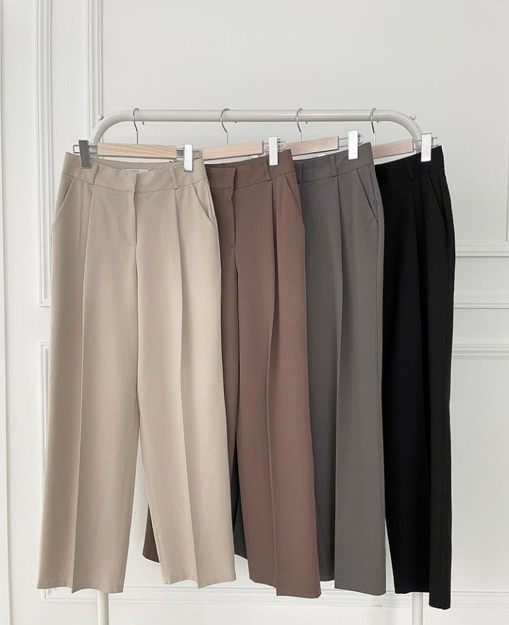 Elegant High-Waist Trousers