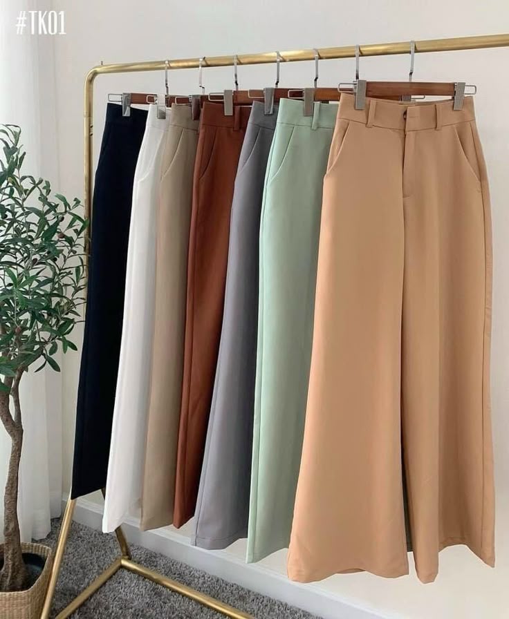 Elegant High-Waist Trousers